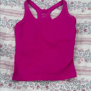 SHEIN Pink Muscle Tee